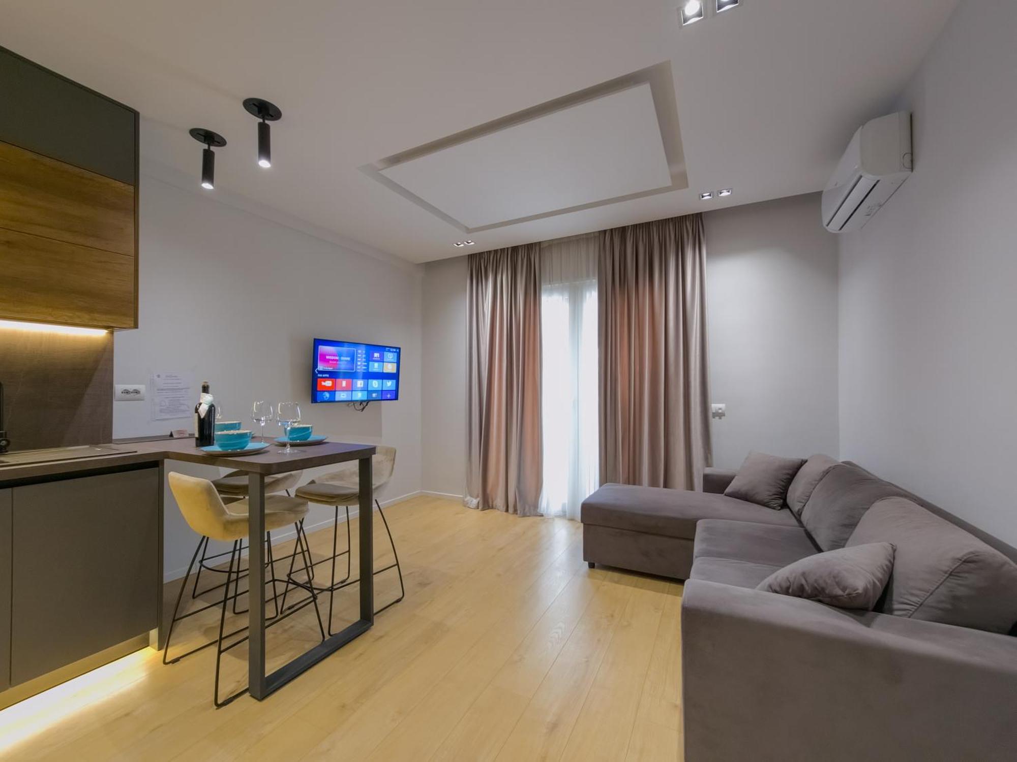 Pin Apartments Тирана Екстер'єр фото