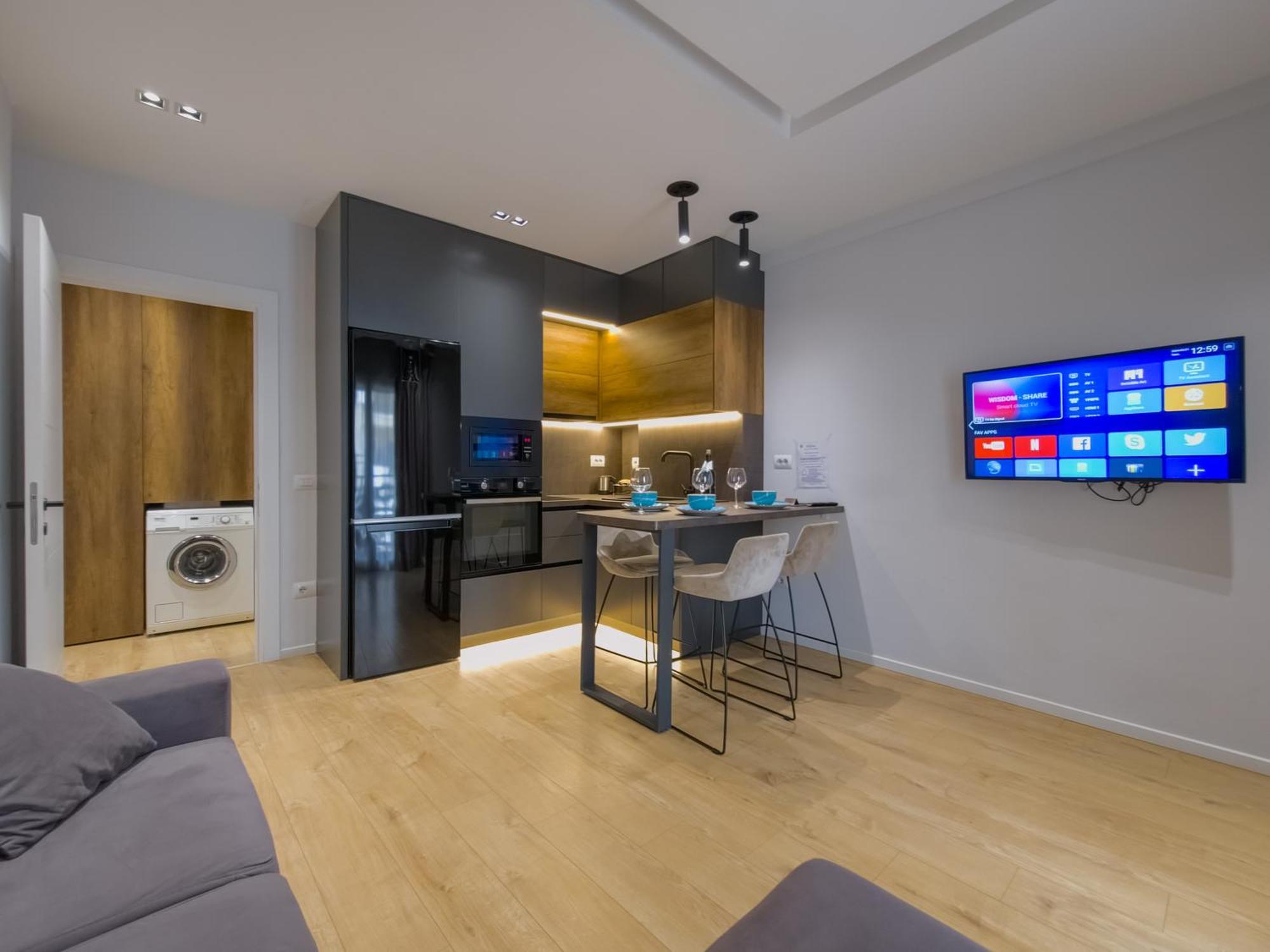 Pin Apartments Тирана Екстер'єр фото